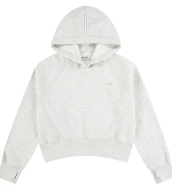 Abercrombie & Fitch Hættetrøje - Lysegråmeleret