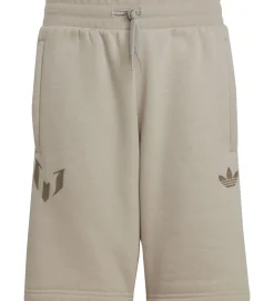 adidas Originals Sweatshorts - Messi - Lysebrun