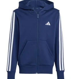 adidas Performance Cardigan - Dkblue/White m. Logo
