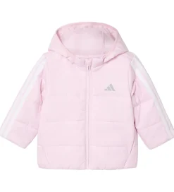 adidas Performance Dynejakke - Clear Pink/Hvid