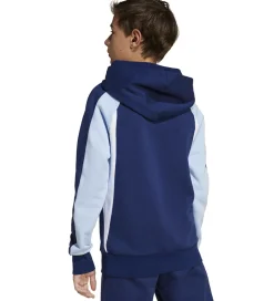 adidas Performance Hættetrøje - J CB FL HD - Dkblue/Globlu/Hvid