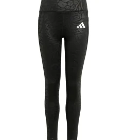 adidas Performance Leggings - JG Opt - Sort/Hvid