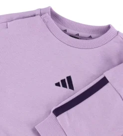 adidas Performance Sweatsæt - 240 - Powder Plum/Aurora Plum