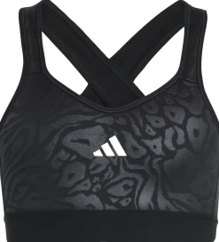 adidas Performance Træningstop - Sort m. Hvid