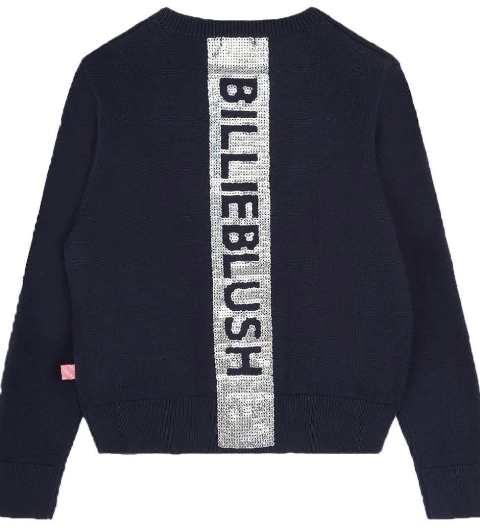 Billieblush Cardigan - Strik - Navy m. Palietter