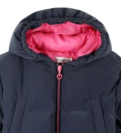 Billieblush Dynejakke - Navy/Pink