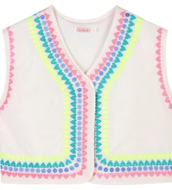 Billieblush Vest - Ivory m. Neon