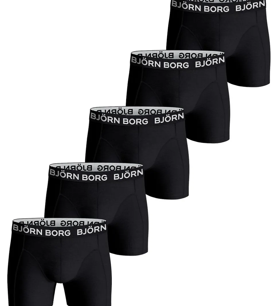 Björn Borg Boxershorts - 5-pak - Sort