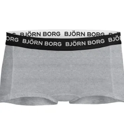 Björn Borg Hipsters - 5-pak - Grå/Hvid/Sort/Blå