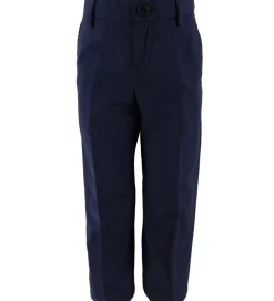 BOSS Bukser - Uld - Navy