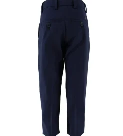 BOSS Bukser - Uld - Navy