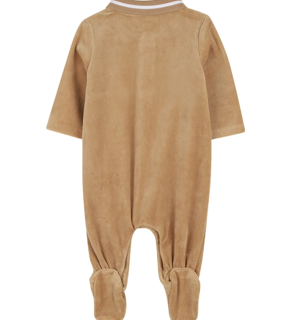 BOSS Gaveæske - Natdragt - Velour - Cookie/Hvid