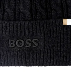 BOSS Hue - Strik - Sort