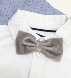 By Stær Butterfly - Velour - Grå