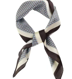 By Stær Tørklæde - Callie - Blå/Sort