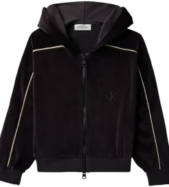 Calvin Klein Cardigan - Velour - Sort