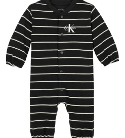 Calvin Klein Heldragt - Sweat - Monogram - Ck Black/Whitecap Gra