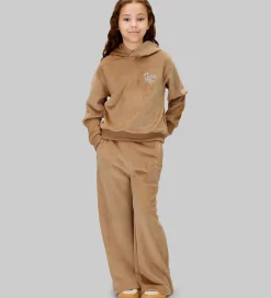 Calvin Klein Sæt - Hættetrøje/Bukser - Fløjl - Woodsmoke