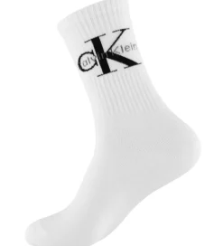 Calvin Klein Strømper - 4-pak - Sort/Hvid m. Logo