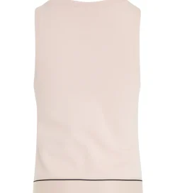Calvin Klein Top - Tape Sleeveless Punto - Sepia Rose
