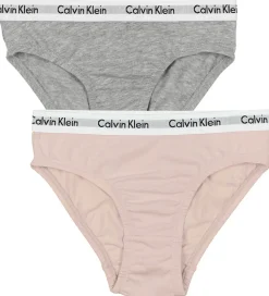 Calvin Klein Trusser - 2-pak - Shorty - Silverpeony/Greyheather