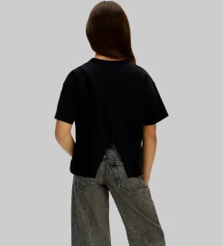 Calvin Klein T-shirt - Folded Logo Label - CKBlack