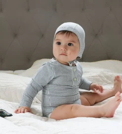 Cam Cam Babyhjelm - Classic Stripes Blue