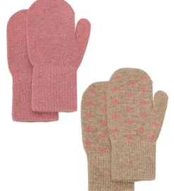 CeLaVi Luffer - Uld/Nylon - 2-pak - Brick Dust