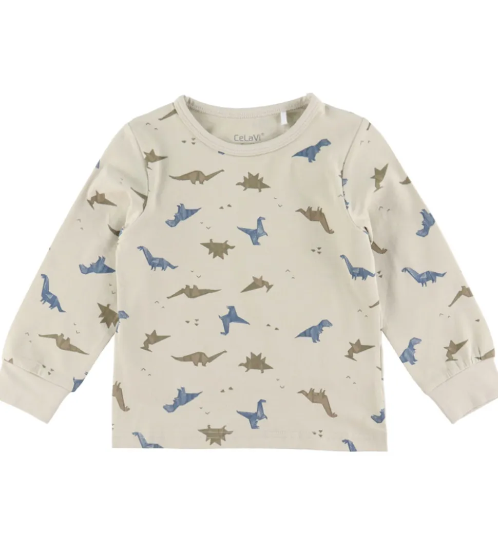 CeLaVi Nattøj - 2-delt - Silver Lining