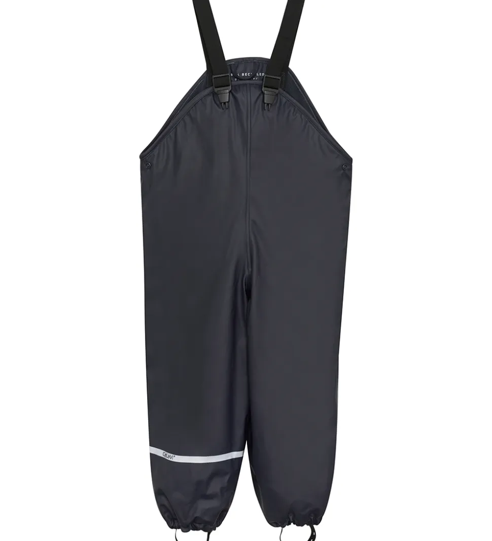 CeLaVi Regnbukser m. For/Seler - PU Overall - Dark Navy