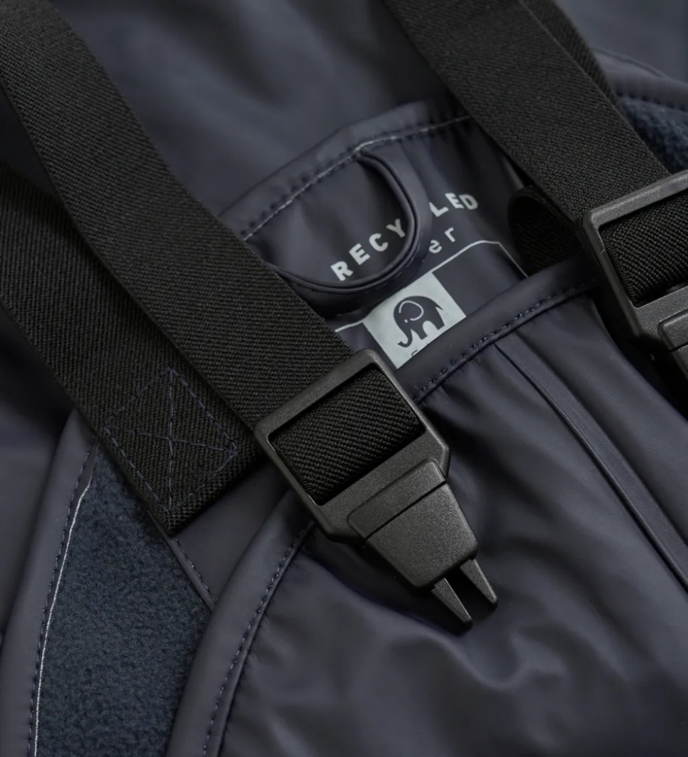 CeLaVi Regnbukser m. For/Seler - PU Overall - Dark Navy