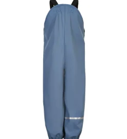 CeLaVi Regnbukser m. Seler - Recycled PU - China Blue