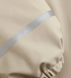 CeLaVi Regndragt m. Fleece - PU - White Pepper
