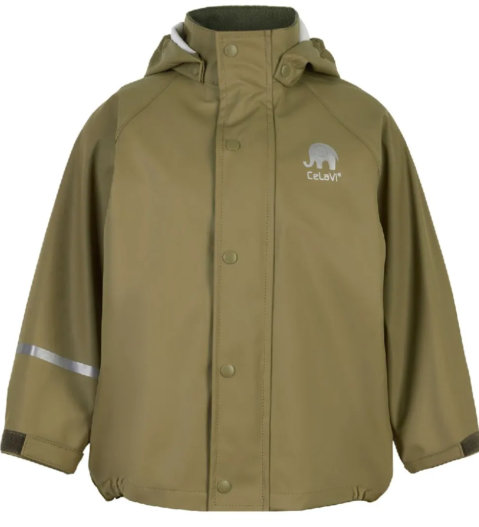 CeLaVi Regntøj - PU - Khaki