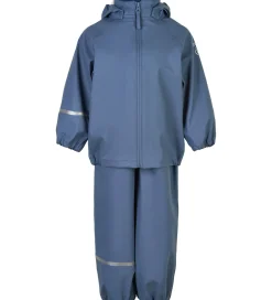 CeLaVi Regntøj m. Seler - PU - China Blue