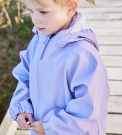 CeLaVi Regntøj m. Seler - Recycled PU - Purple Rose