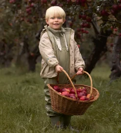 CeLaVi Regntøj m. Seler/Fleece - Recycle PU - White Pepper m. Pr