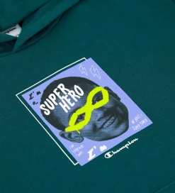 Champion Hættetrøje - Grøn