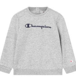 Champion Sweatsæt - Sweatshirt/Sweatpants - New Oxford Grey Mela