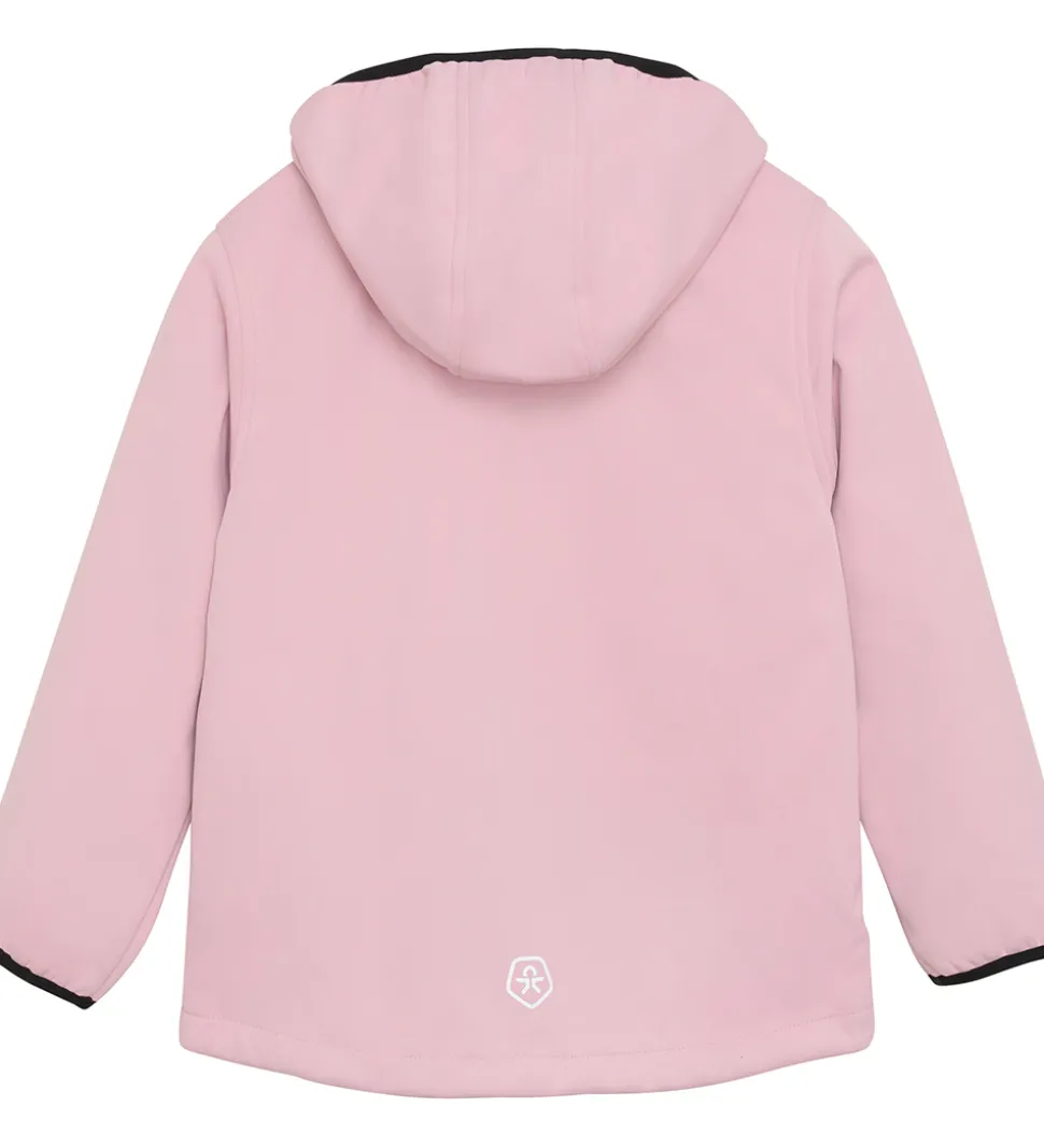 Coler Kids Softshelljakke m. Fleece - Bleached Mauve