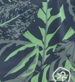 Color Kids Badeshorts - AOP - Iceberg Green