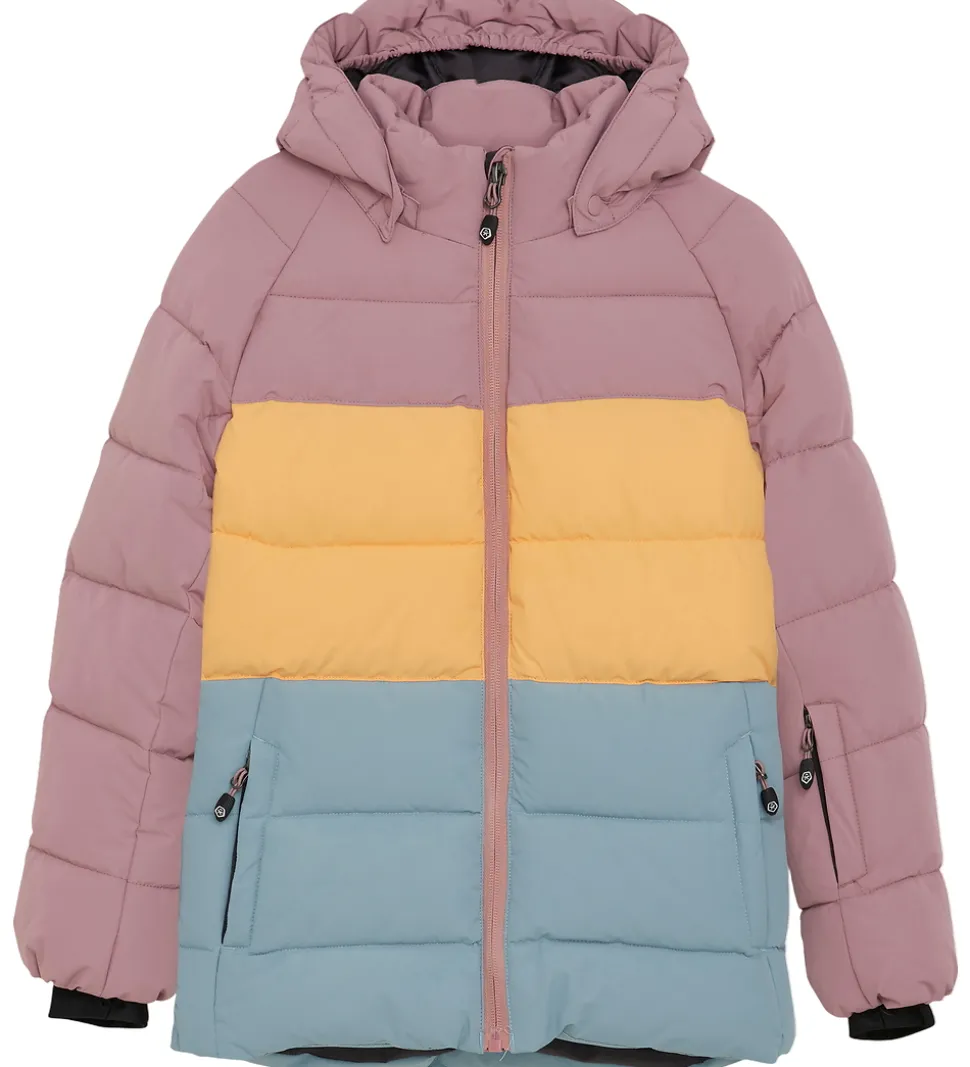 Color Kids Dynejakke - Quilt - Woodrose