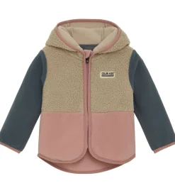 Color Kids Fleecejakke - Baby Teddy - Woodrose
