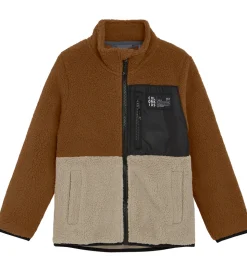 Color Kids Fleecejakke - Nuthatch