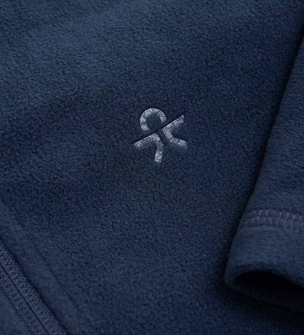 Color Kids Fleecejakke - Total Eclipse