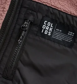 Color Kids Fleecejakke - Woodrose