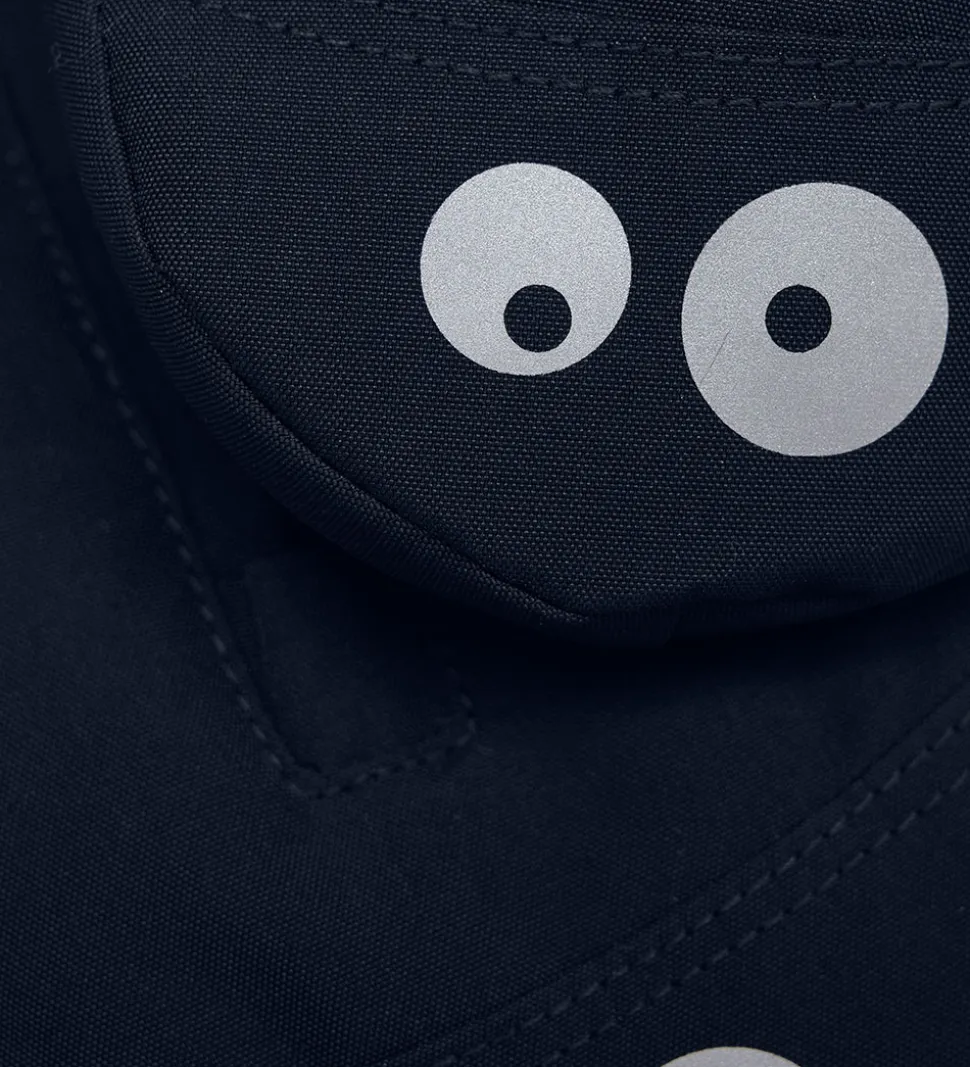 Color Kids Luffer m. Lynlås - Total Eclipse m. Øjne