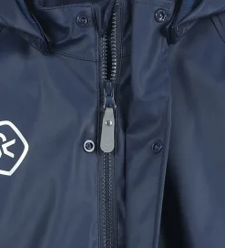 Color Kids Regntøj m. Seler - PU - Dress Blues