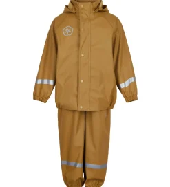 Color Kids Regntøj m. Seler - PU - Chai Tea