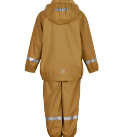 Color Kids Regntøj m. Seler - PU - Chai Tea